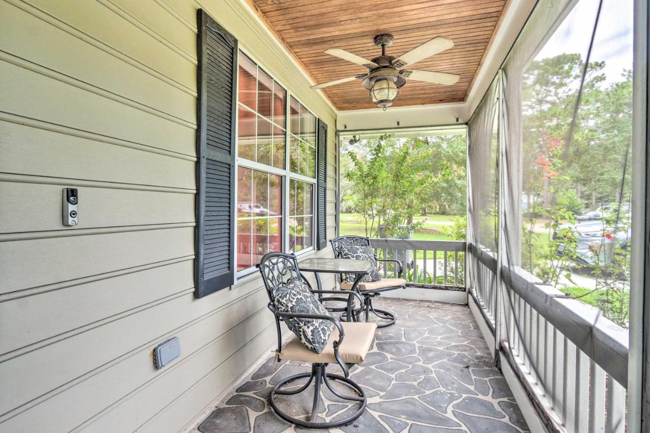Peaceful Beaufort Home With Front Porch And Grill Luaran gambar